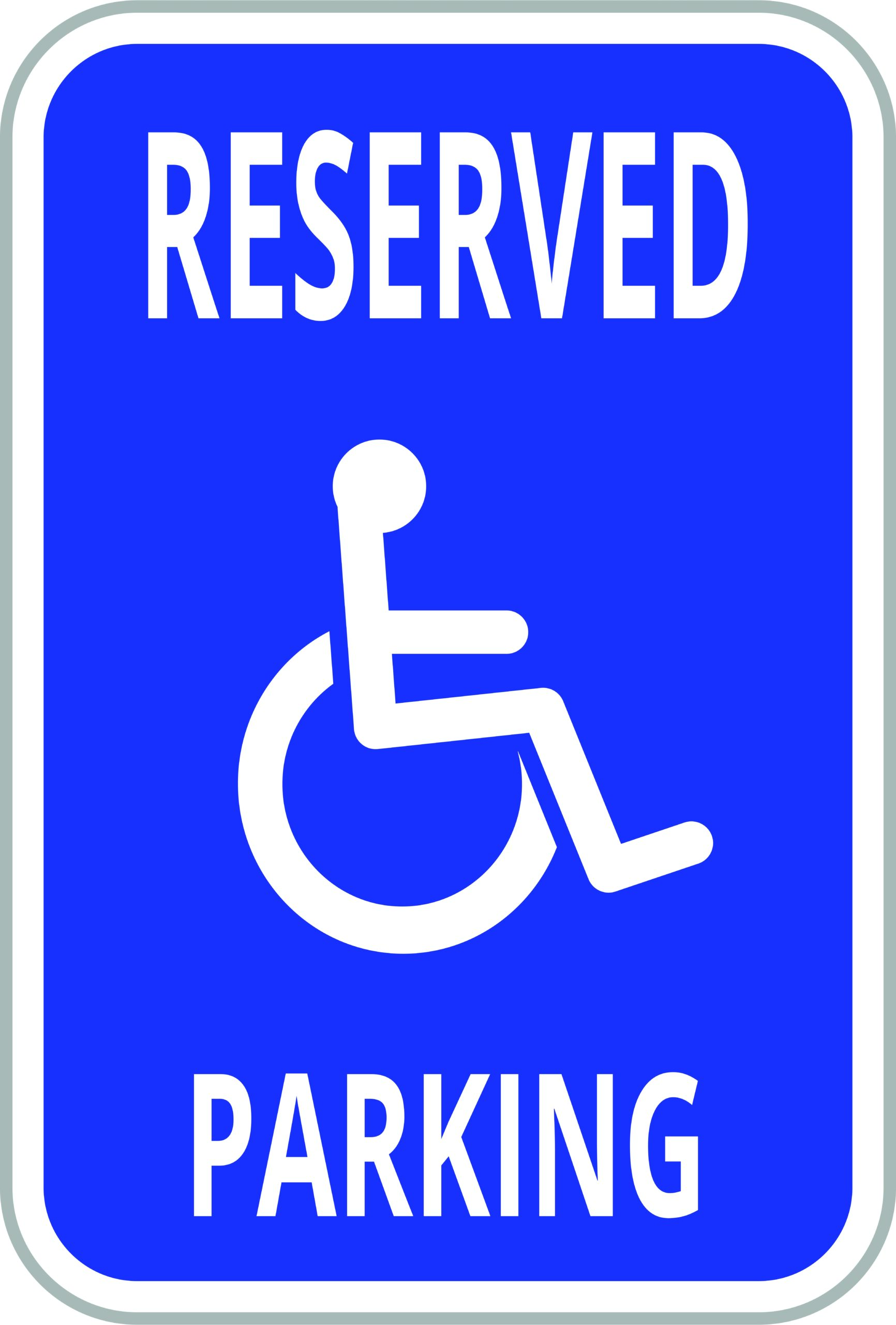 Reserved Handicapped Parking